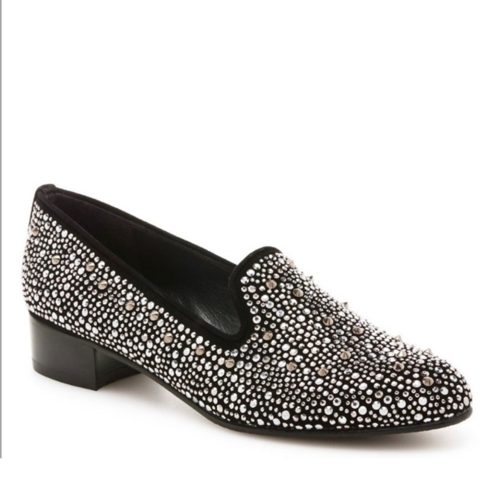 ✨HP✨ STUART WEITZMAN studded Slipbead Smoking Slipper